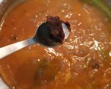 A picture of step 8 of Cowpeas Curry/ Karamani Kuzhambu.