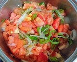 Foto del paso 4 de la receta: Manitas de boquerones fritos con charmela de tomates