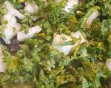 Foto del paso 1 de la receta: Tortilla de kale y vegetales 🥚