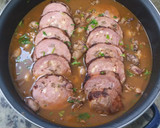 Foto del paso 6 de la receta: Redondo guisado con chipirones (Receta Navideña)