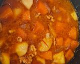 Foto del paso 8 de la receta Albóndigas de pavo en salsa de calabaza, manzana y nueces