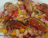 Foto del paso 5 de la receta: Ensalada de judías con quinoa e higos