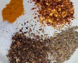 A picture of step 2 of Karahi bhindi.