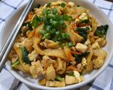 Foto langkah ke 4 dari resep Mi Kakap Goreng.