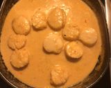 Fésűkagyló almaboros szószban recept fázis 5 fotója