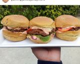 A picture of step 2 of Beef burger.