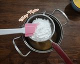 Hình bước làm 2 của món Bánh bò thốt nốt nướng