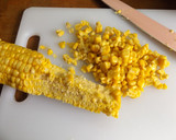 Foto del paso 1 de la receta: Lasaña vegetariana de espinacas, maíz, guisantes y quesos