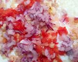 A picture of step 1 of Fruit and veg raita.