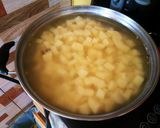 Foto del paso 1 de la receta: Salchichas con puré envueltos. Con masa casera y papas al horno
