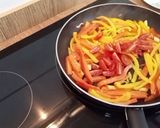 Foto del paso 5 de la receta: Lomo salteado con verduras y quinoa/ al estilo peruano