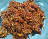 Foto langkah ke 4 dari resep Sego Kucing Sambal Teri.