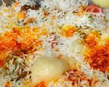 A picture of step 20 of Degi Style Mutton Biryani.