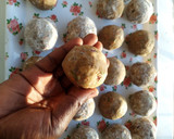 A picture of step 9 of Beans balls II.