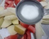 A picture of step 5 of Olive Oil Salad.