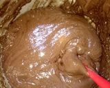 Foto langkah ke 3 dari resep Brownies fudgy melted chewy almond panggang... So Yummy...😋😋😋.