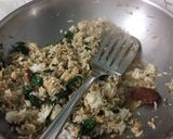 A picture of step 2 of Smoked Herring And Basil Tom Yum Fried Rice.