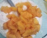 A picture of step 2 of Mango Delight.