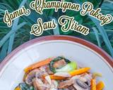 Cara Membuat 41 Jamur champignon pakcoy saus tiram 3