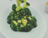 Hình bước làm 3 của món Bông cải xanh trần & nước sốt nhà lam