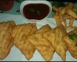 A picture of step 13 of Panjabi Samosa (layered)😍😍😍.