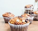 Gambar langkah 7 resipi Banana Breakfast Muffins.