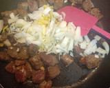 Foto del paso 4 de la receta: Fideos fritos de calabacín con ternera 🇨🇳. Sin gluten/keto