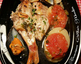 Foto del paso 18 de la receta: Salmonetes y jurel negro con patatas y tomates