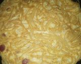 Foto langkah ke 6 dari resep Fritatta spagetti topping pizza.