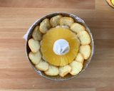 Foto del passaggio 4 della ricetta Zuccottino Mimosa ai Lamponi