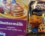 A picture of step 1 of Lemon poppyseed pancakes.