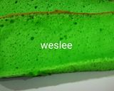 Foto langkah ke 5 dari resep Ogura pandan.