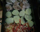 Foto del paso 3 de la receta: Bifecitos de cerdo a la riojana a la plancheta