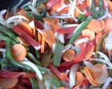 Foto del paso 3 de la receta Wok de fideos y cerdo