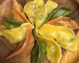 A picture of step 14 of Colorful Japanese Gyoza Dumpling.