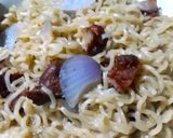 A picture of step 3 of Suya Noodles.