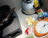 Foto langkah ke 1 dari resep Nasgor udang telor asin pete.