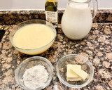 Foto del paso 1 de la receta: Pastel relleno con plátano y crema de leche condensada