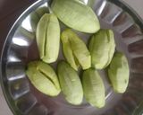 ભરેલા પરવળ,બટાકા નું શાક (Bharela Parvar Bataka Shak Recipe In Gujarati) રેસીપી સ્ટેપ1ફોટો