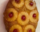 A picture of step 7 of Crockpot pineapple upside down cake.