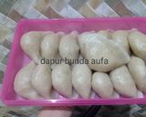 Foto langkah ke 11 dari resep Empek empek palembang udang (tanpa ikan) anti gagal.