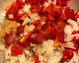 A picture of step 2 of Spicy cashew shrimp.
