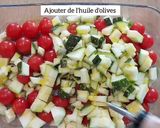 Une image de l'étape 3 de Pâtes feta tomates courgettes 😋.
