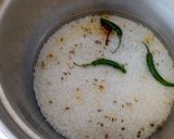 A picture of step 9 of Hyderabadi mutton dum biryani.