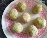A picture of step 3 of Oil free falafel balls made in Airfryer,starter from Middle East.