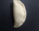 A picture of step 6 of Almond Ghughra (gujiye).