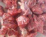 A picture of step 3 of Beef Goulash Soup.