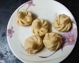 A picture of step 18 of Fried Coconut Modak Talniche Modak.