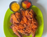 Foto langkah ke 5 dari resep Fire flying chicken dan chesee.