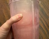 A picture of step 2 of Strawberry banana smoothie.